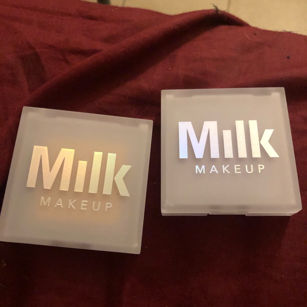 Milk makeup.